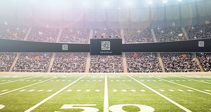Código QR do Super Bowl da Coinbase: controvérsia sobre o conceito de anúncio ‘flutuante’