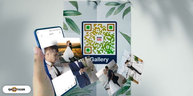 QR-код галереи изображений: отображение нескольких изображений при сканировании