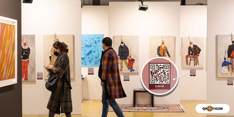 Mã QR cho triển lãm Popup: Kích thước kỹ thuật số của phòng trưng bày nghệ thuật